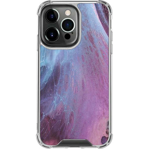Space Marble iPhone 14 Pro Clear Case